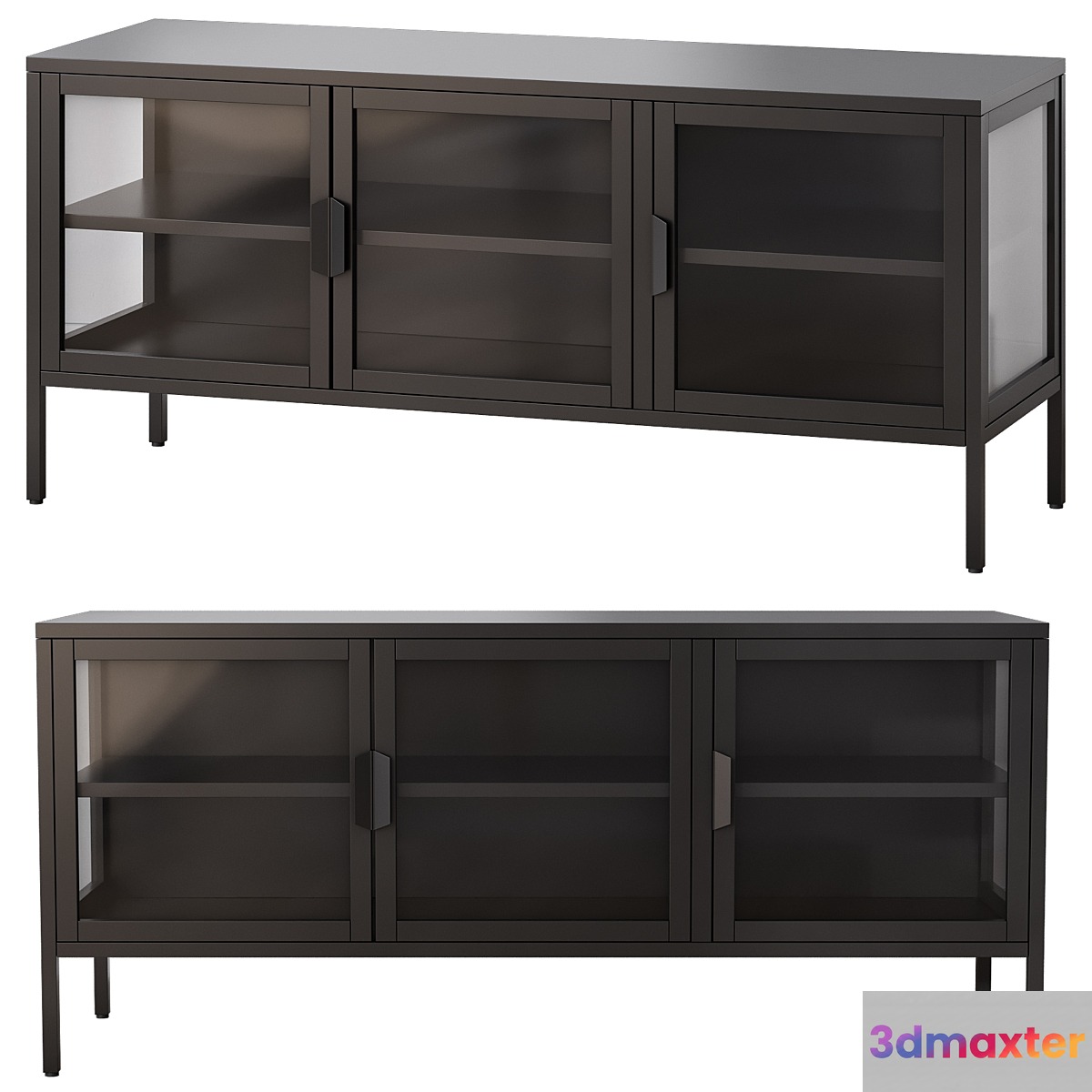 TV stand Listel Black 3D Max