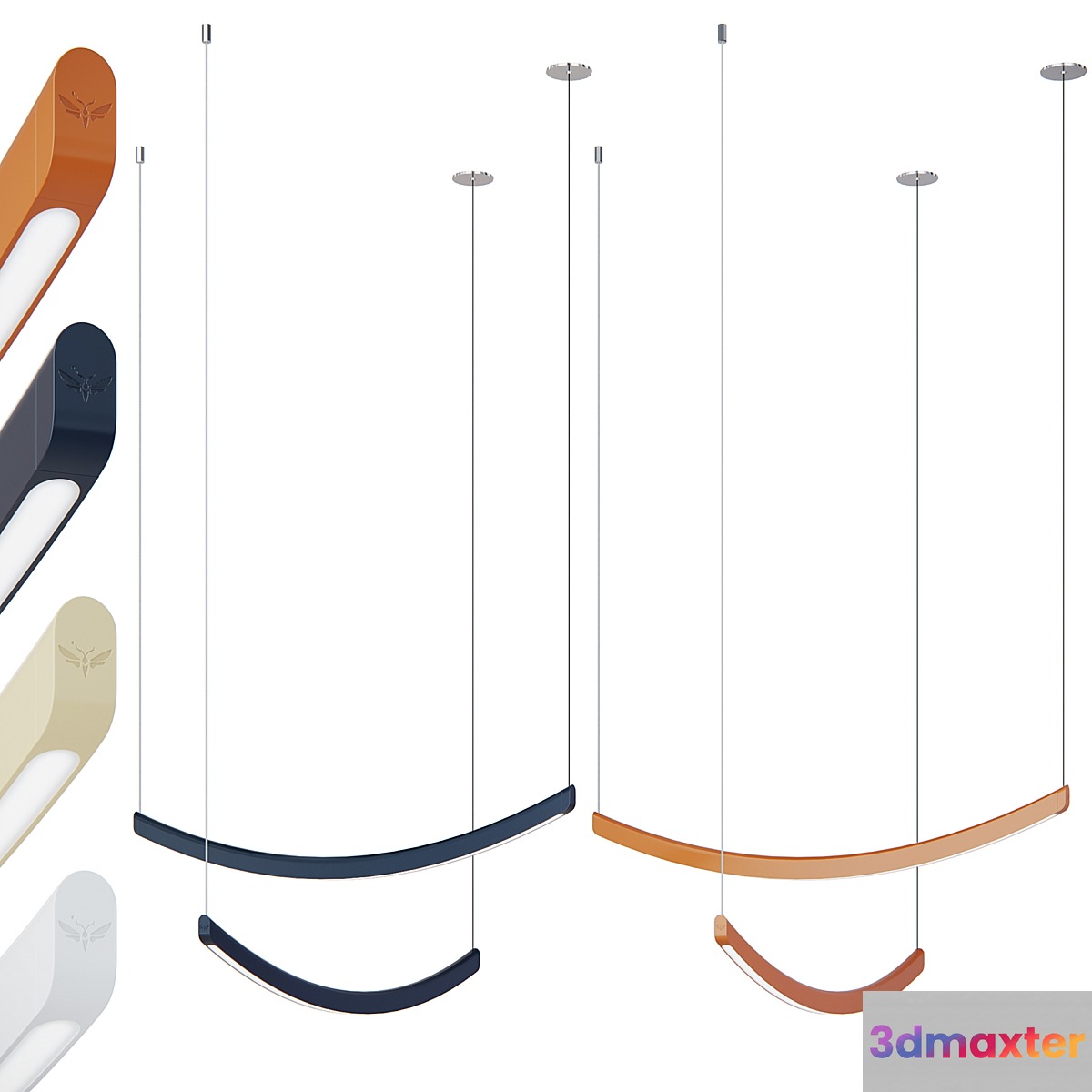 Lamp - Tasman Pendant by Nightworks 3D Max