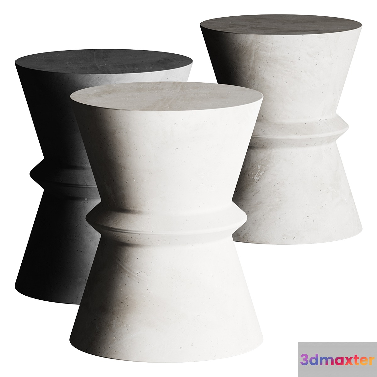 Lina End Table 3D Max