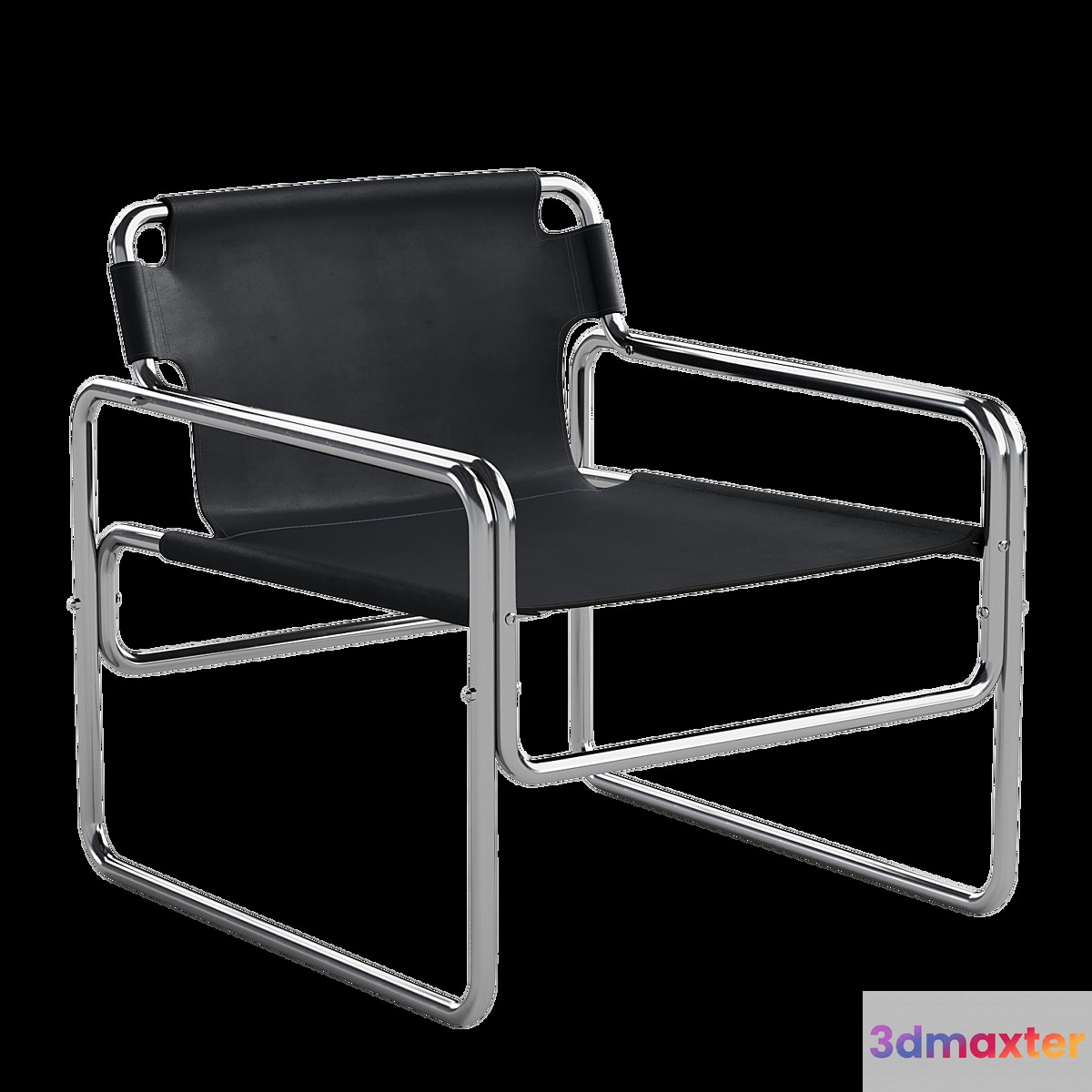 Armchair Scandi Furniture Christofer 3D Max