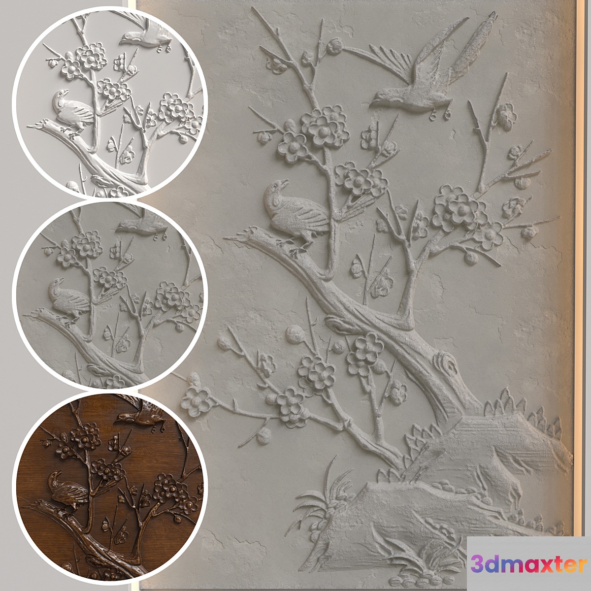 3D panel 3D Max
