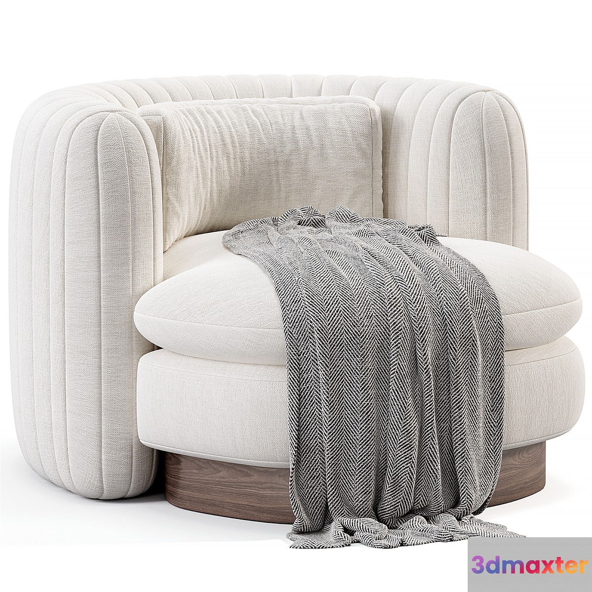 Vivienne Armchair By Sohohome 3D Max