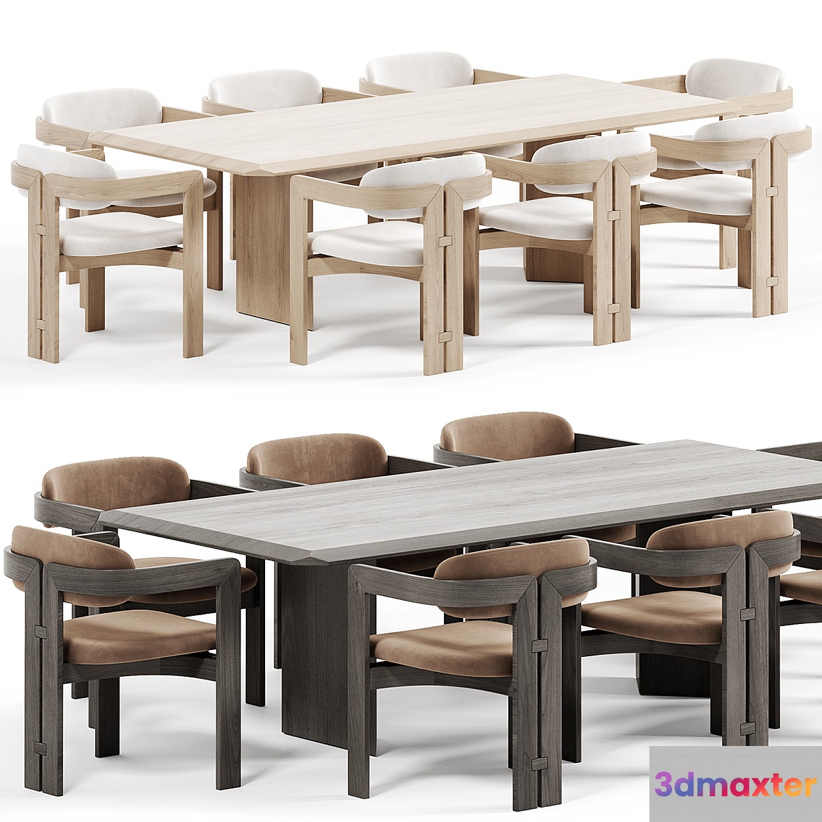 Dolm Plus Table 0414 Gallottiradice Chair 3D Max