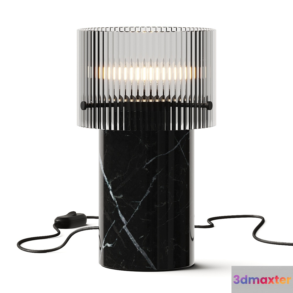 Hubsch Revolve Table Lamp 3D Max