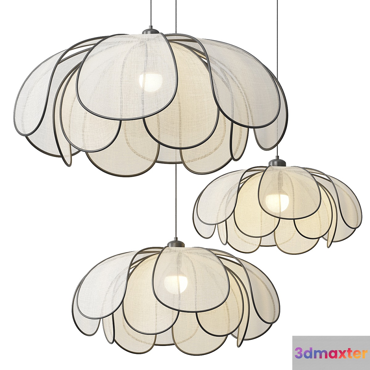Okai Pendant Lamp 3D Max