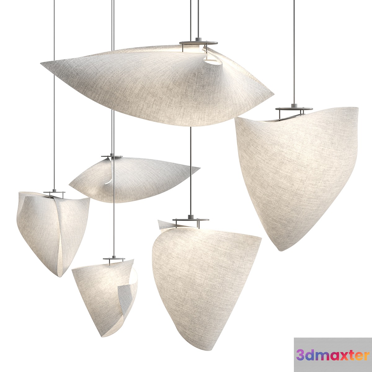 Ballet Composition Suspension 3D Max