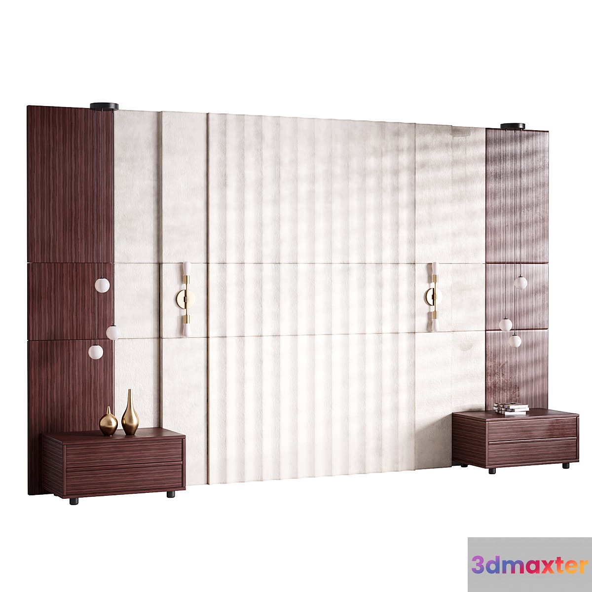 Decorative Wall panel 48 3D Max