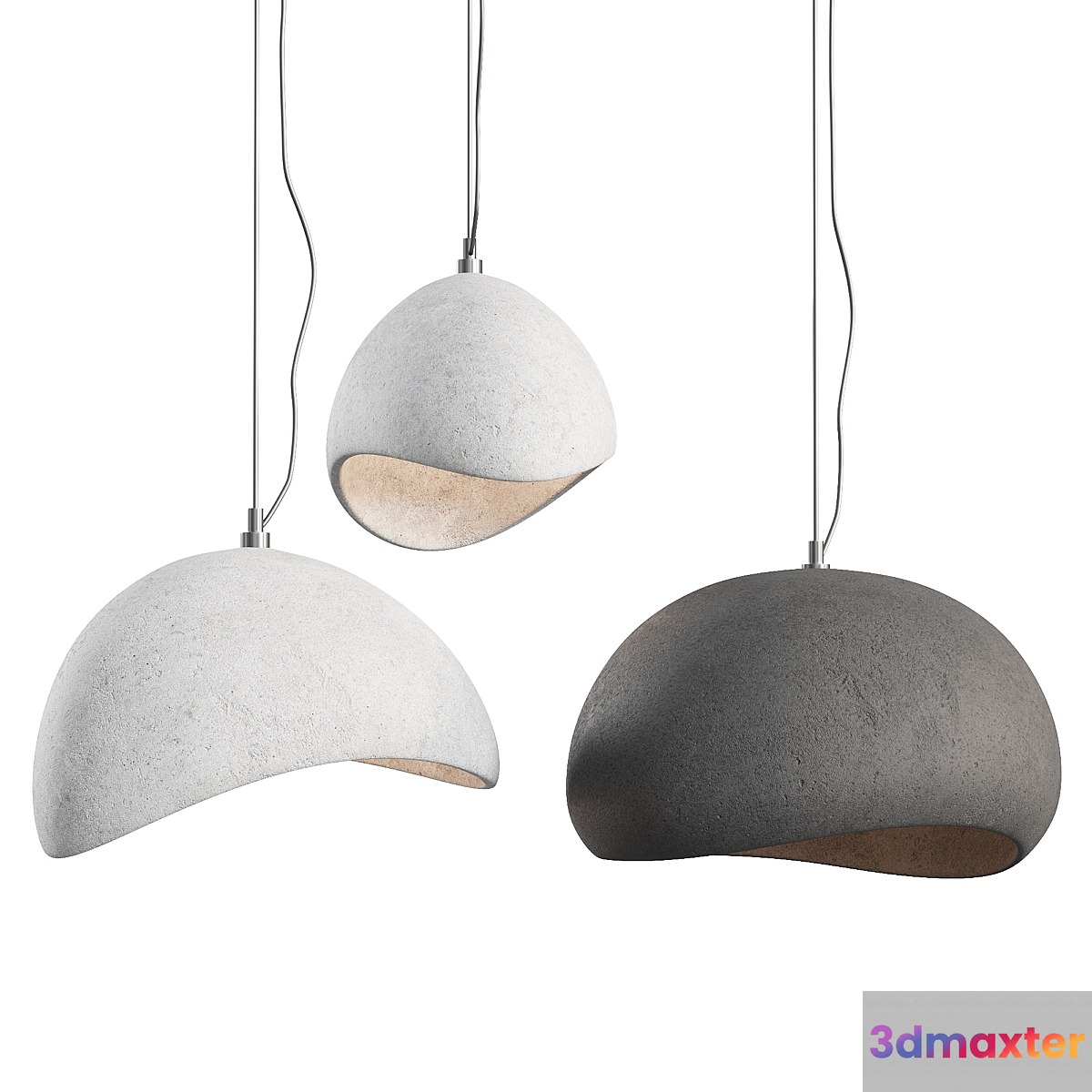 Wabi Sabi Pendant Light 2 3D Max