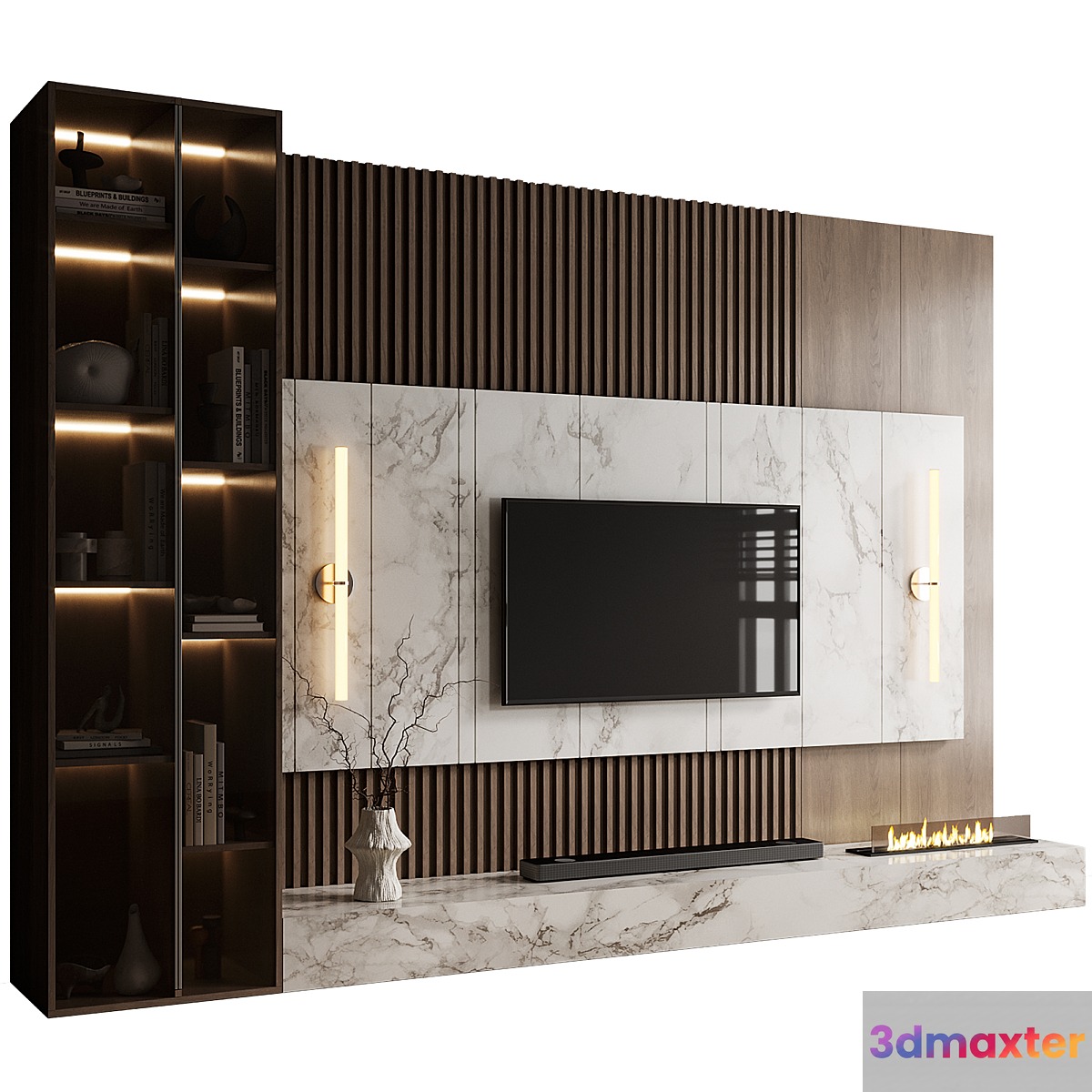 TW Wall 08 3D Max