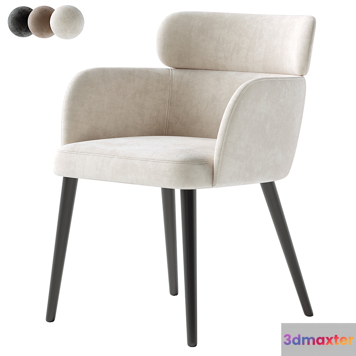 LAY armchair 3D Max