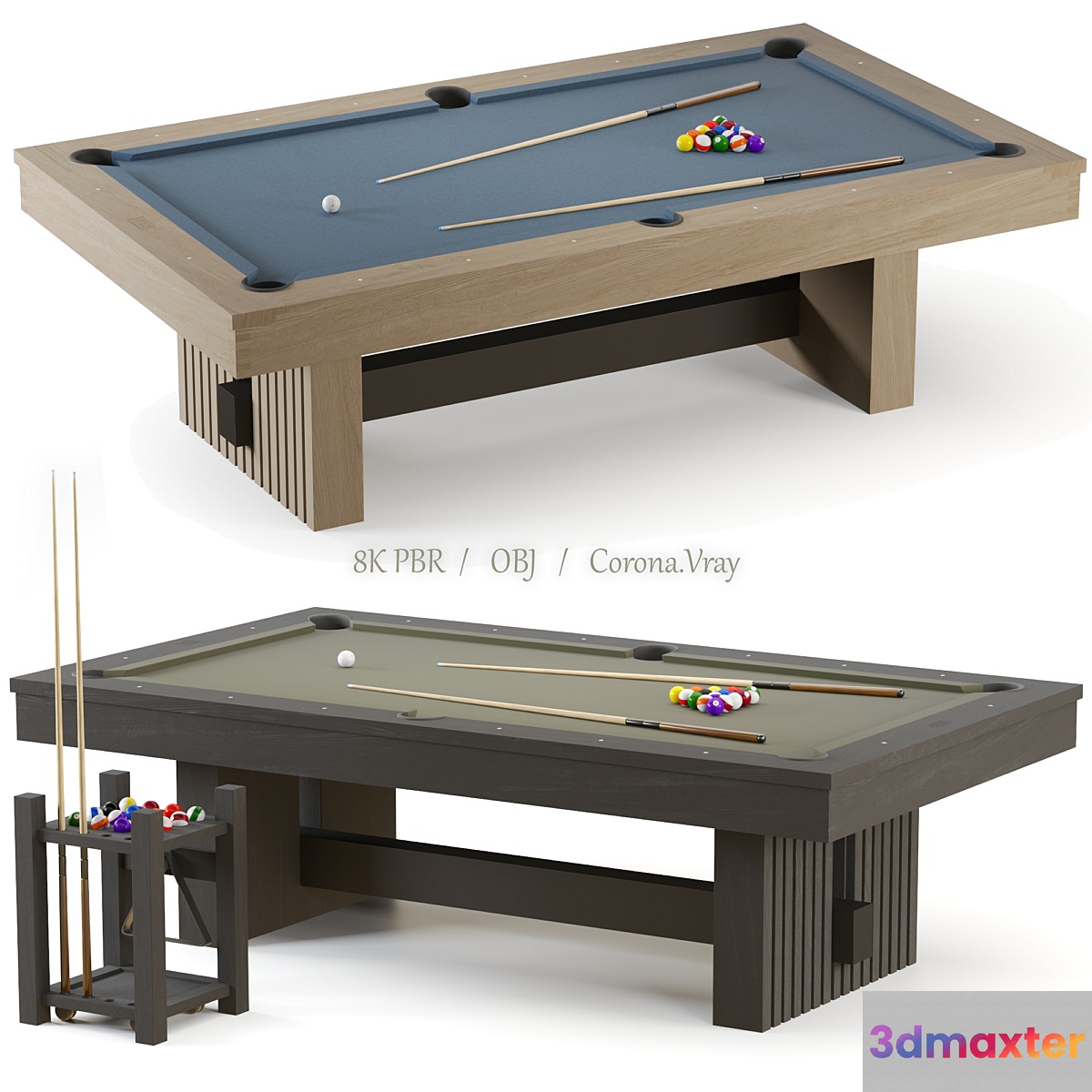 Vancouver Pool Table 3D Max