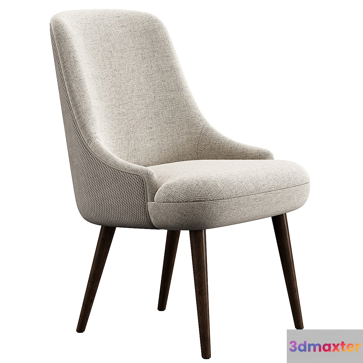 Chair Noll Konyshev 3D Max