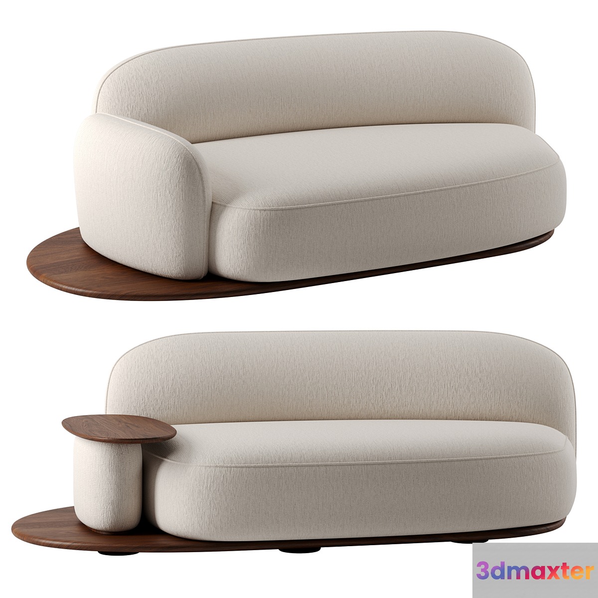 AZORES sofa by De La Espada set 2 3D Max