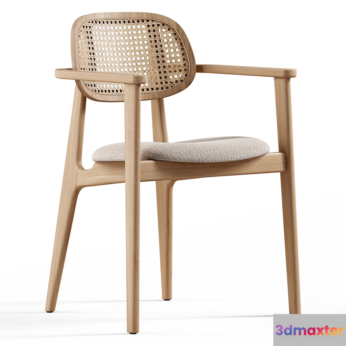 Vincent Sheppard - Titus dining armchair upholstered 3D Max