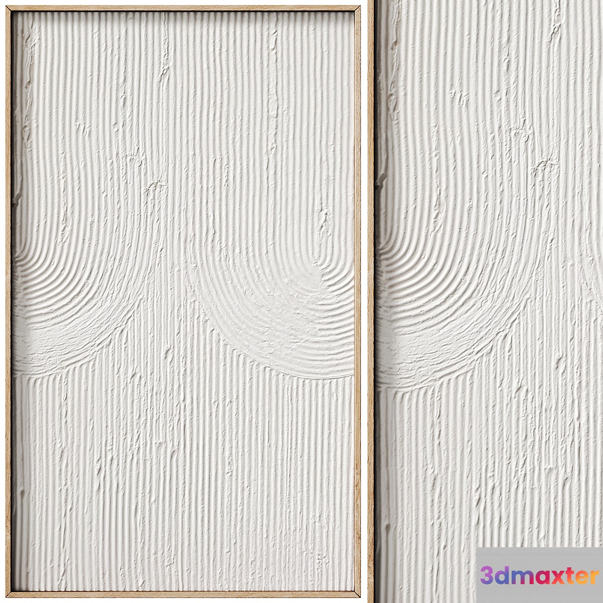 Decorative panel 3D ART RELIEF 36 3D Max