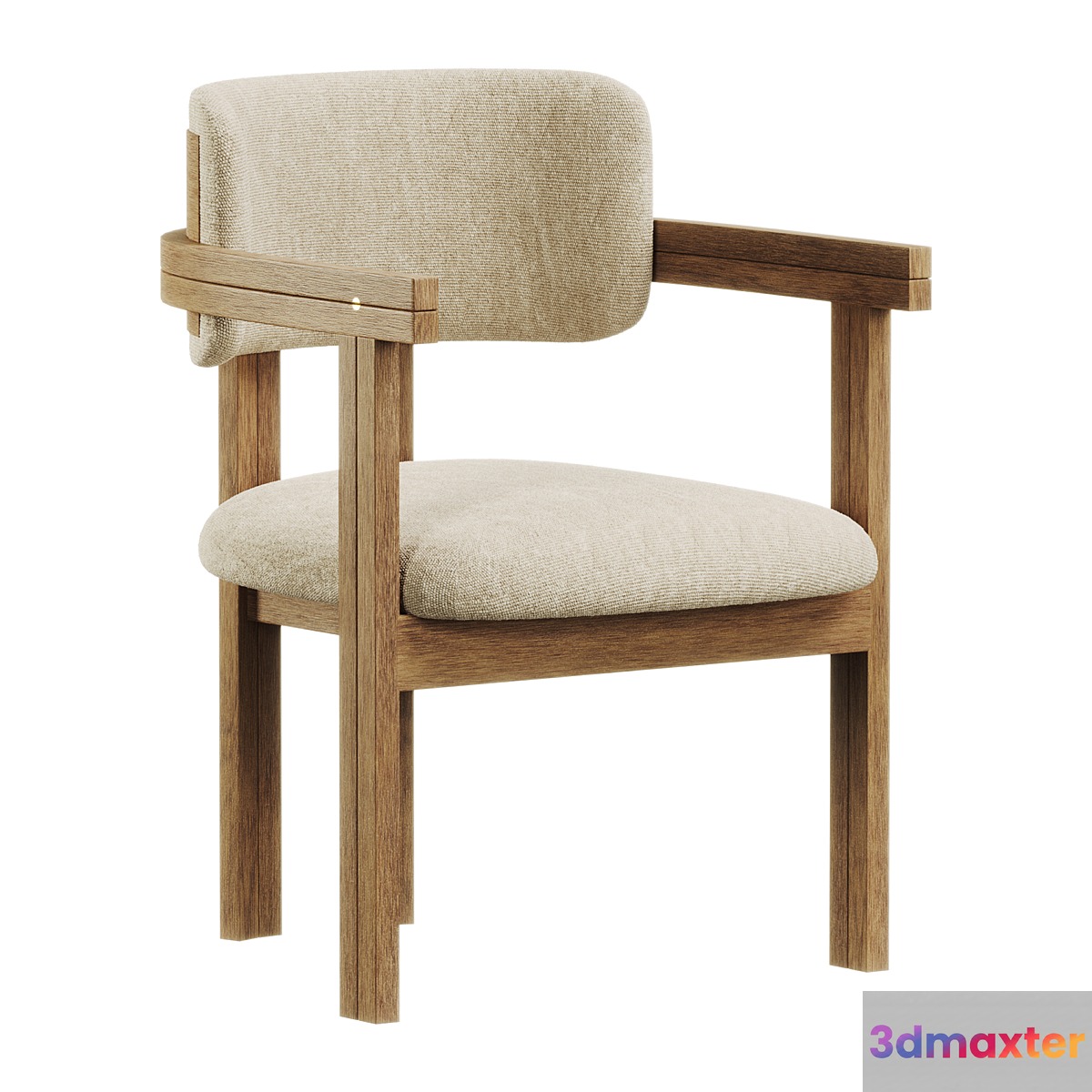Nathaniel Dining Chair 3D Max