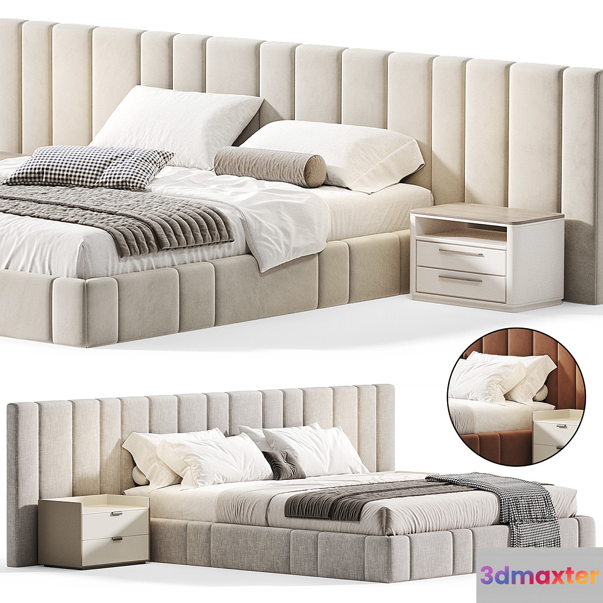 Wade Bed By Elmalekfurniture 3D Max