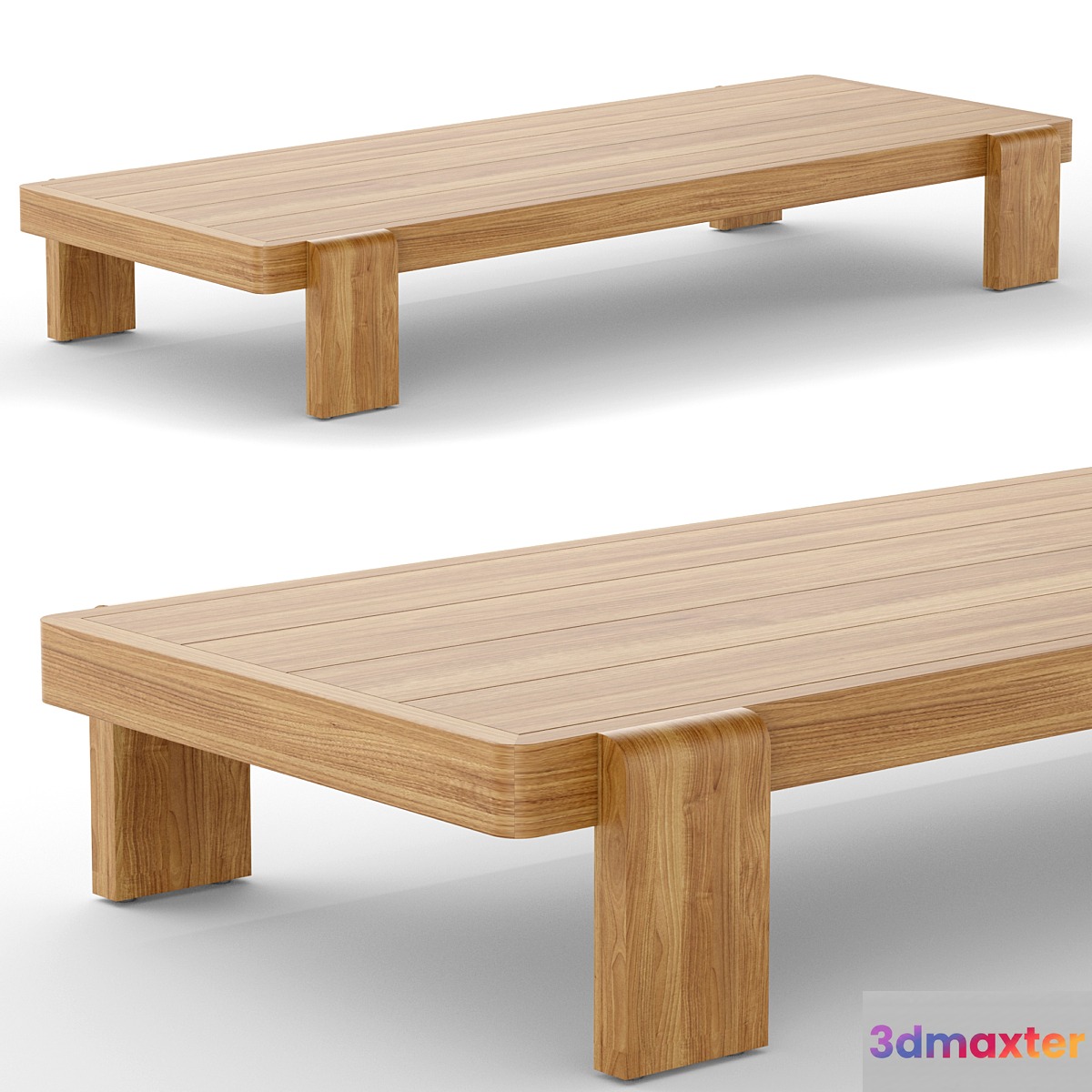 RH outdoor vigo coffee table 3D Max