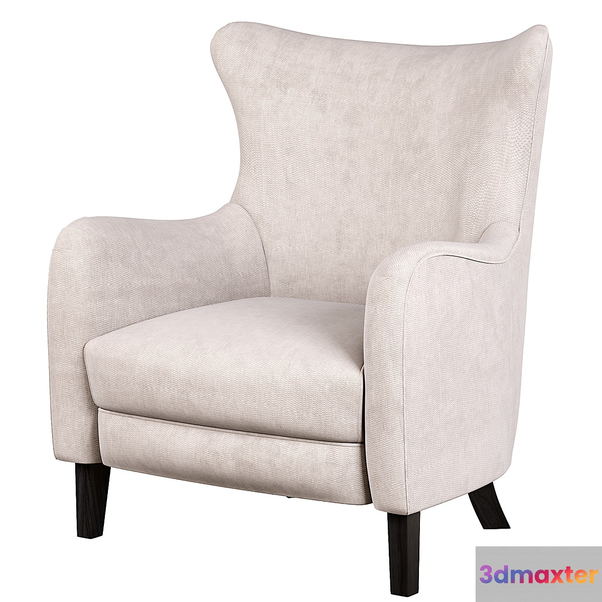 ARABELLA club chair 3D Max