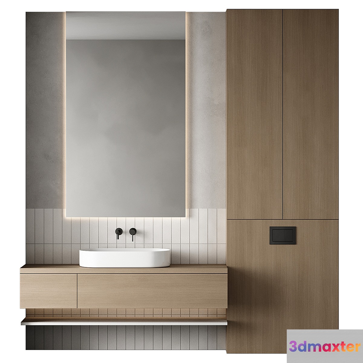 Bathroom furniture 68 3D Max