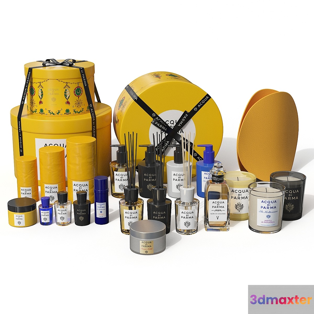 Acqua di Parma Collection 3D Max