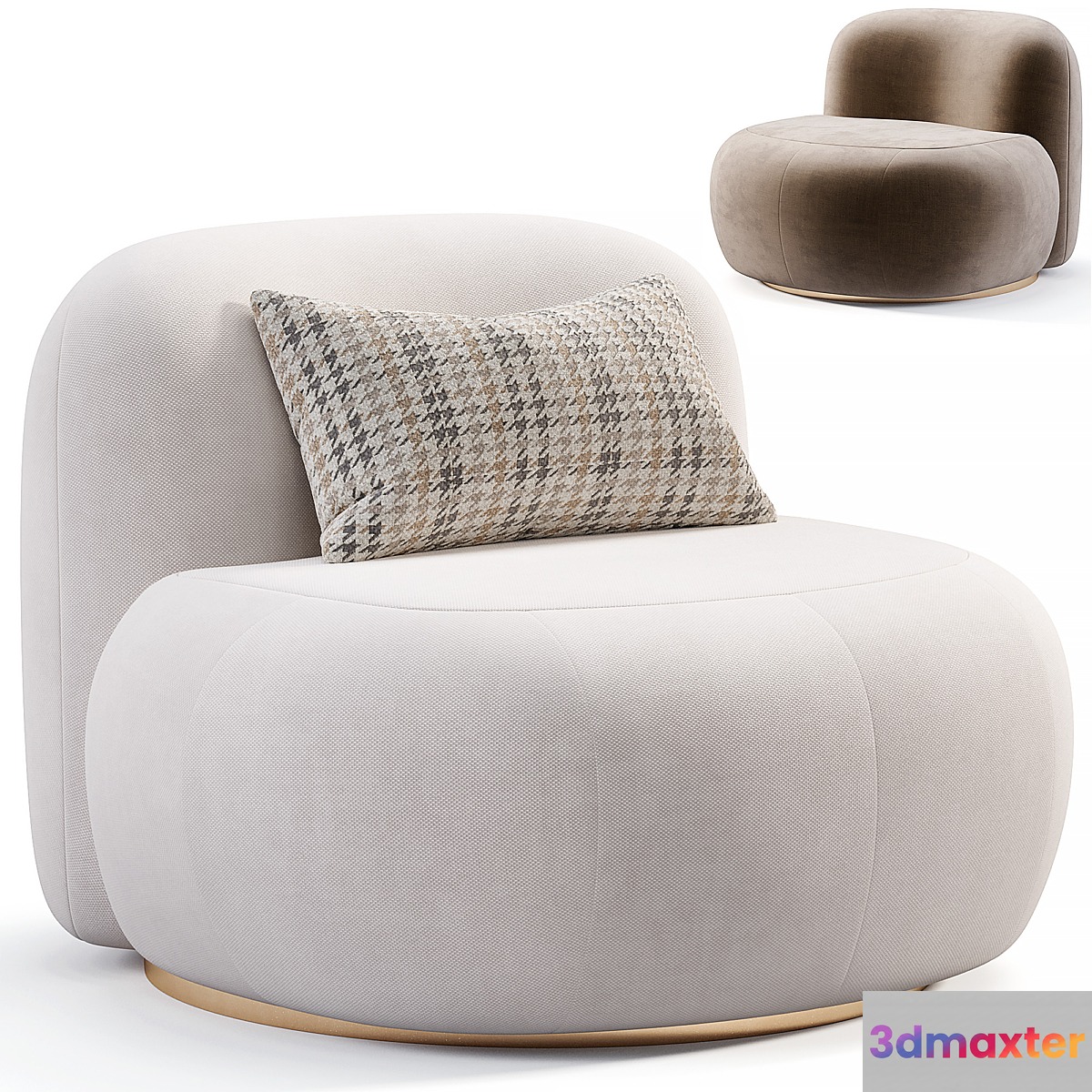 B15Z Armchair By Secolo 3D Max