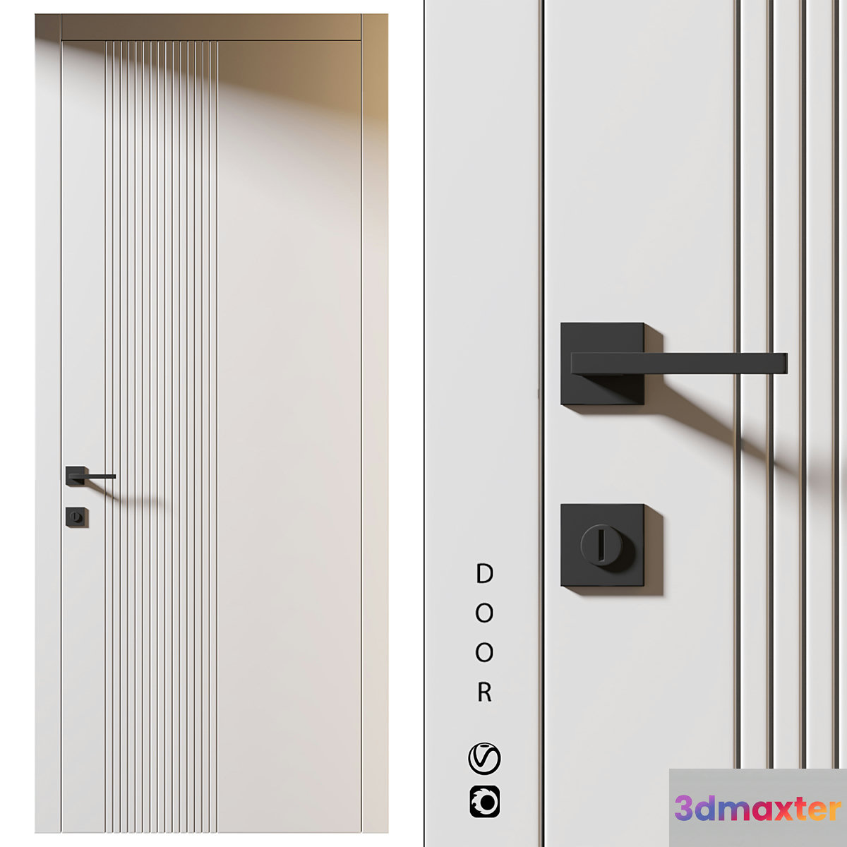 Interior door | 5 3D Max
