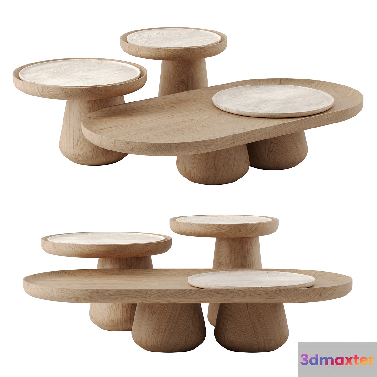 Bold Coffee Tables by Mohdern - No.2 3D Max