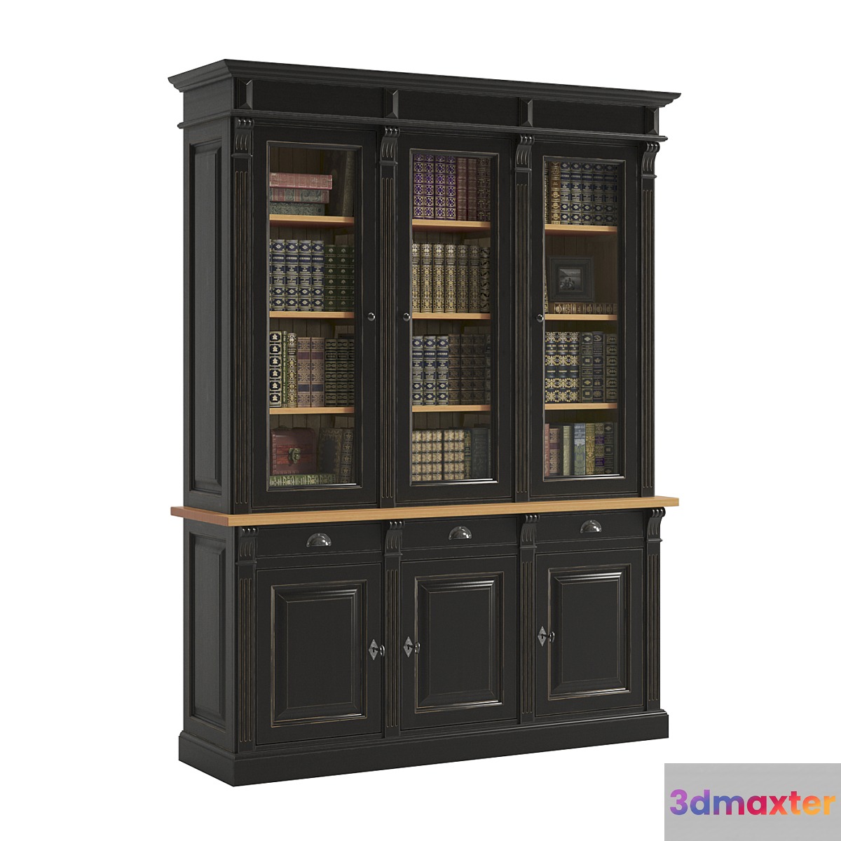 MONIQUE FURNITURE bookcases 2 3D Max