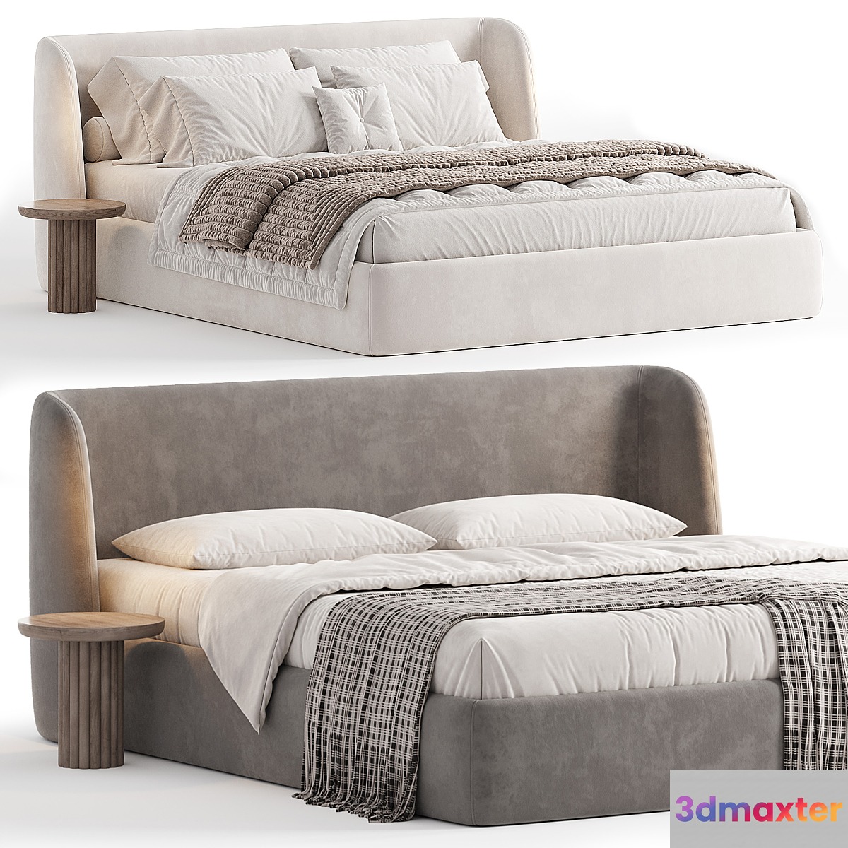 Bed Pyora 3D Max