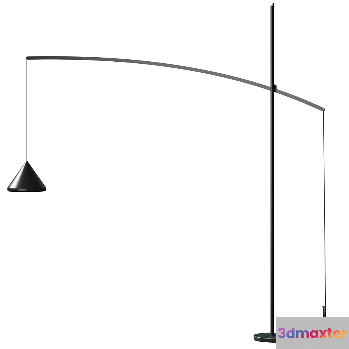 03 Contrappeso Extendo Floor Lamp - No.2 3D Max