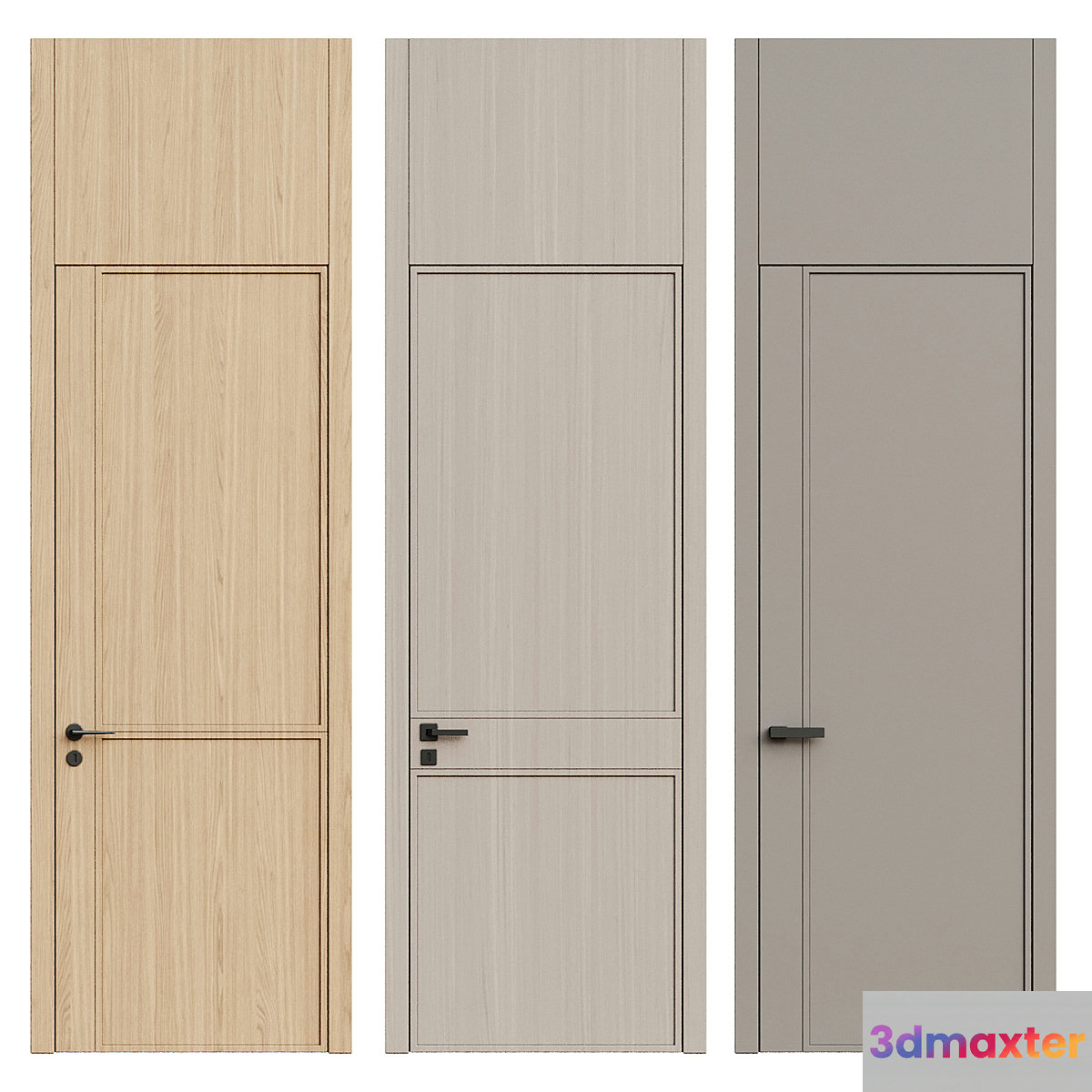 Interior door 244 - No.2 3D Max