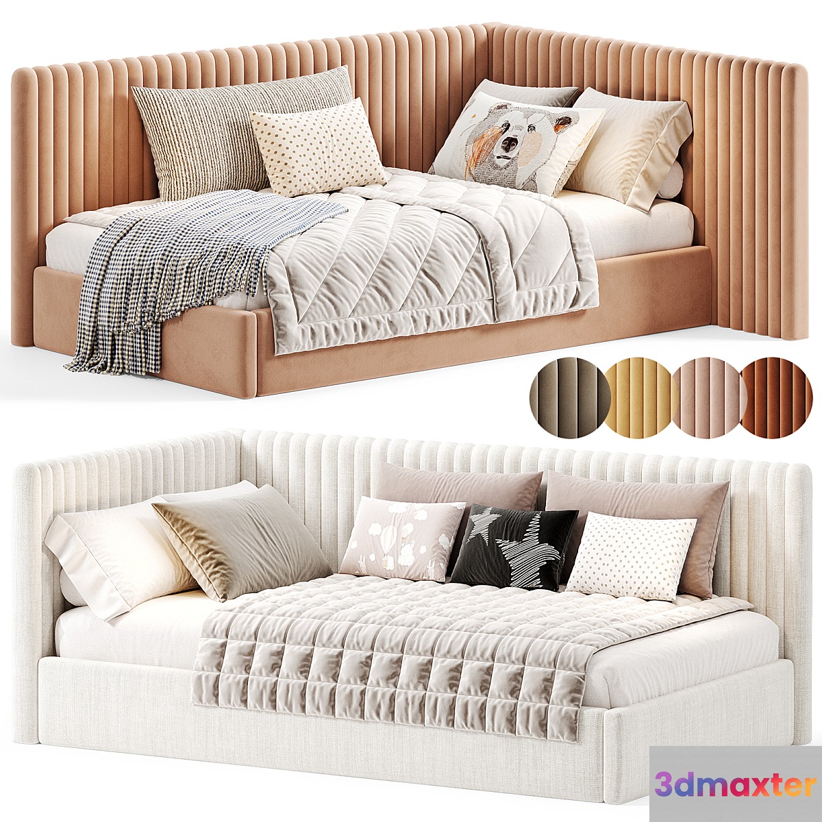 Pat copil Empire Kids Bed By Canapelux 3D Max