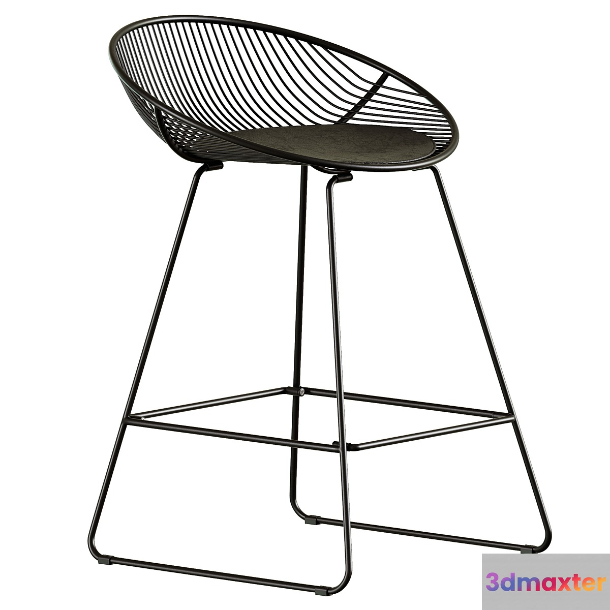 Half-bar chair Ufo 3D Max