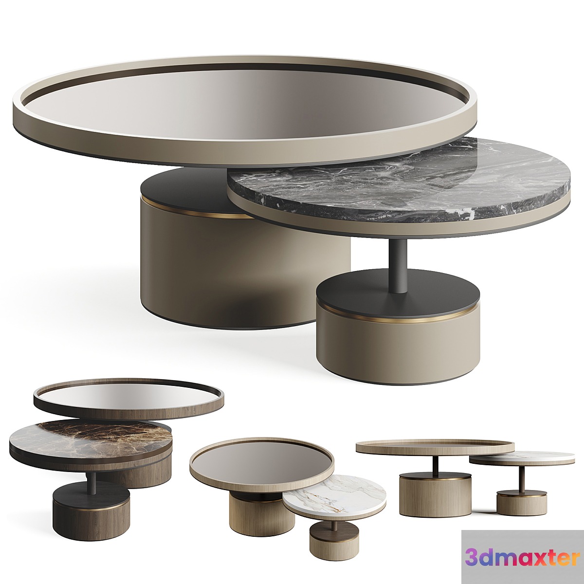 Frato PAROS Coffee Table 3D Max