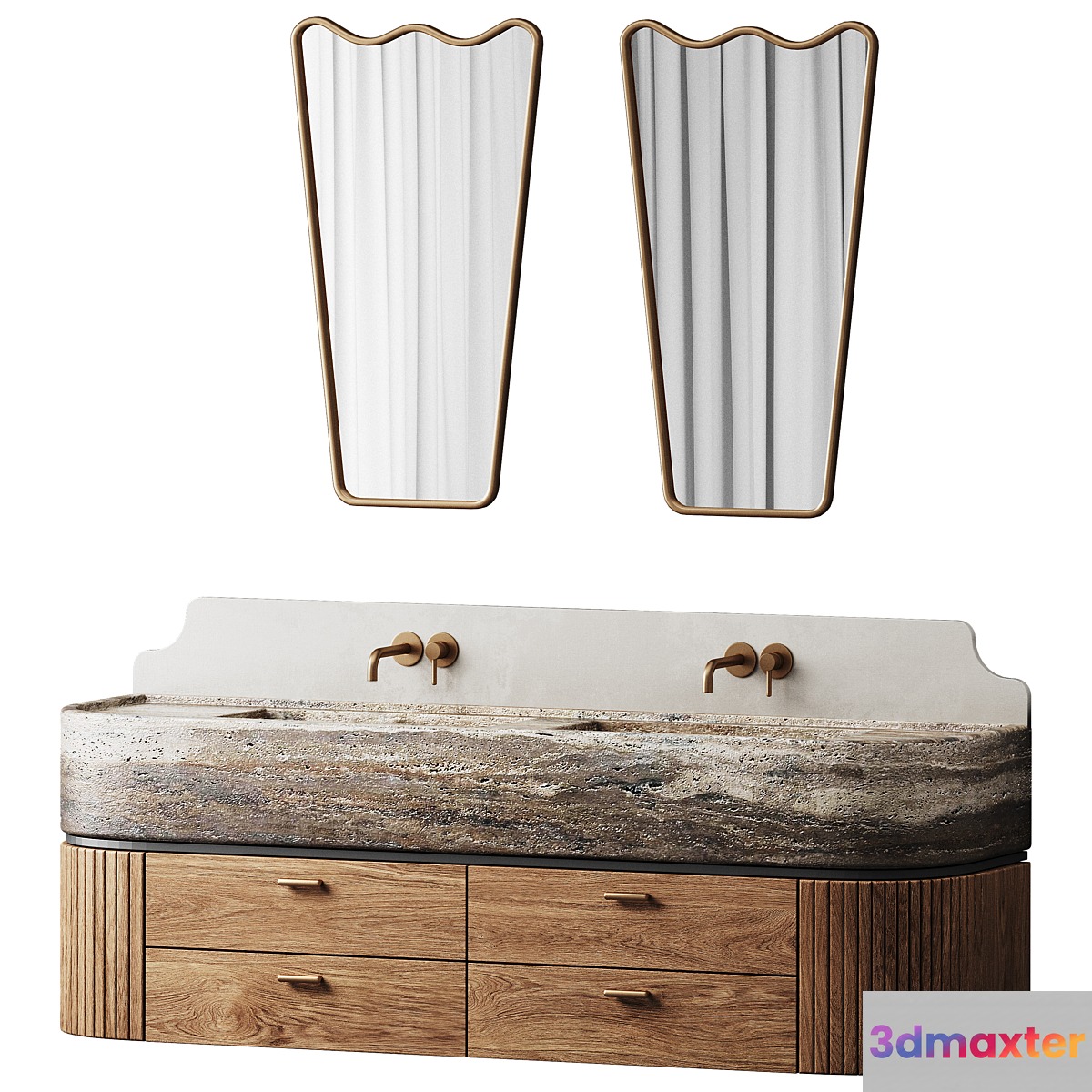 Bathroom furniture 3 3D Max