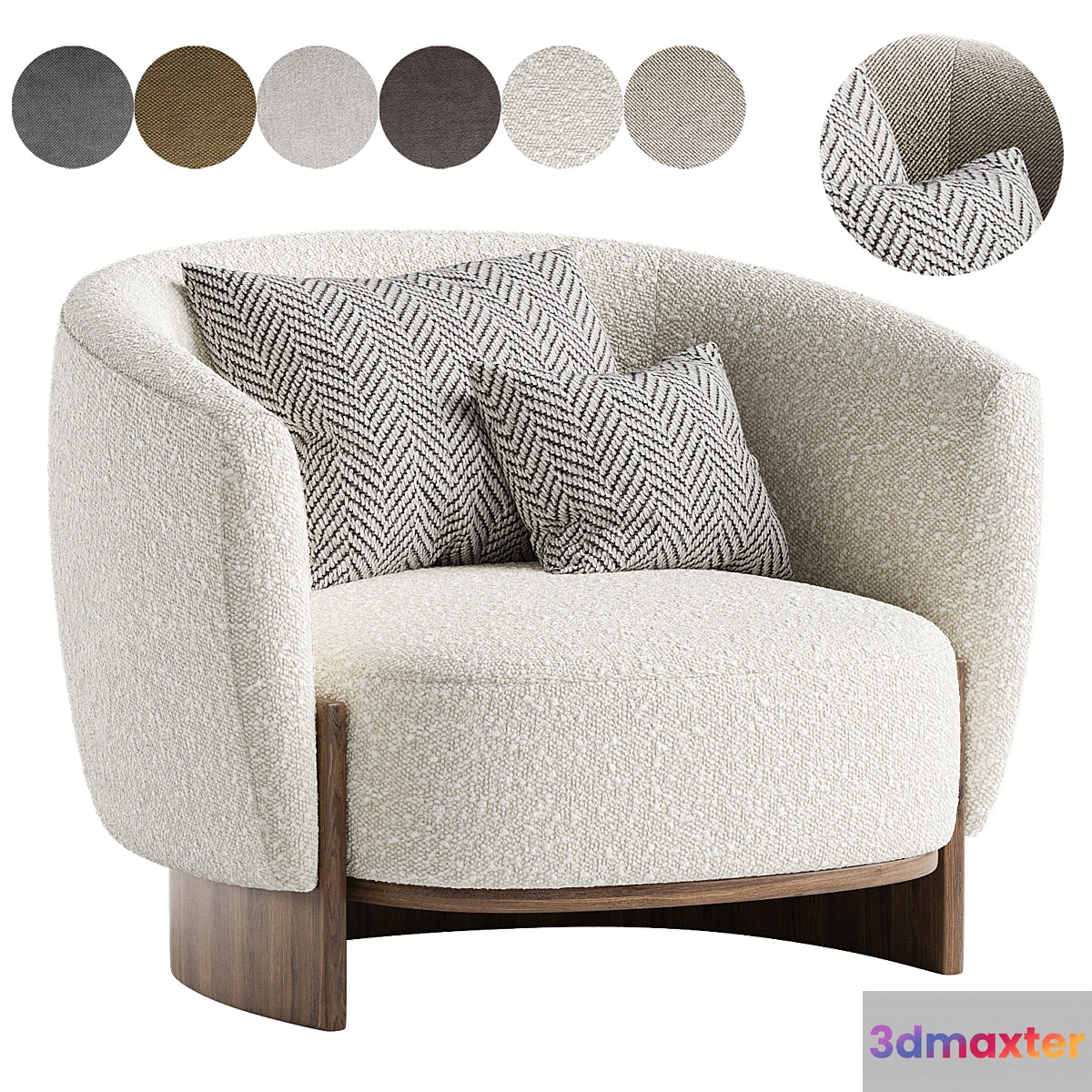Hug Armchair - No.2 3D Max