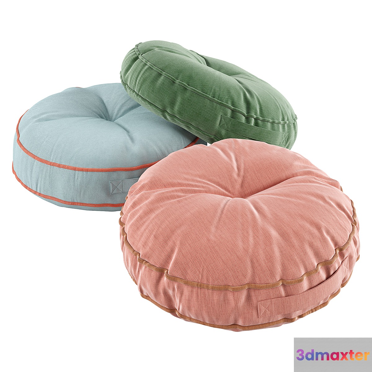 Floor Cushion Gokwalla 3D Max