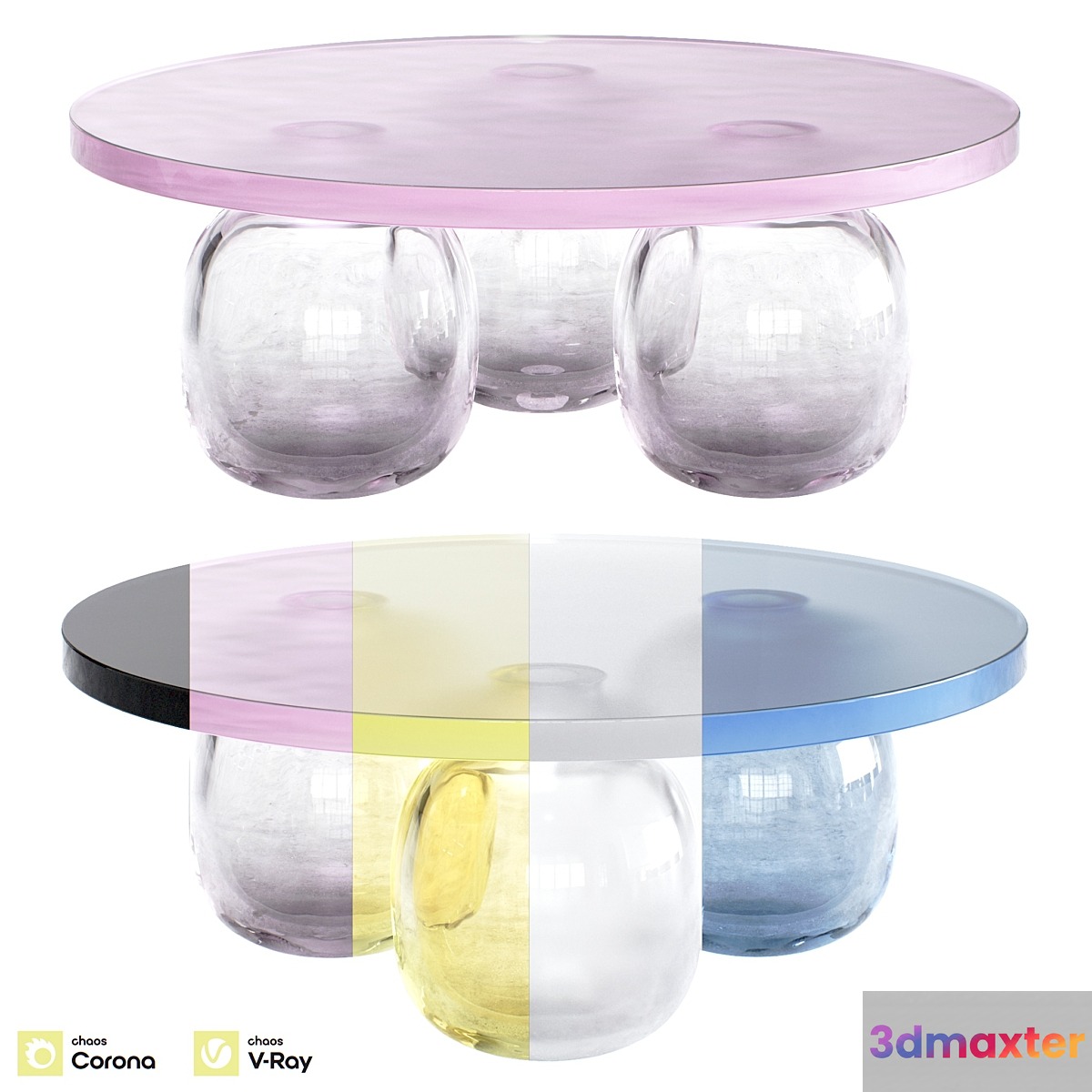 Table Mathieu Lehanneur Happy to be here 3D Max