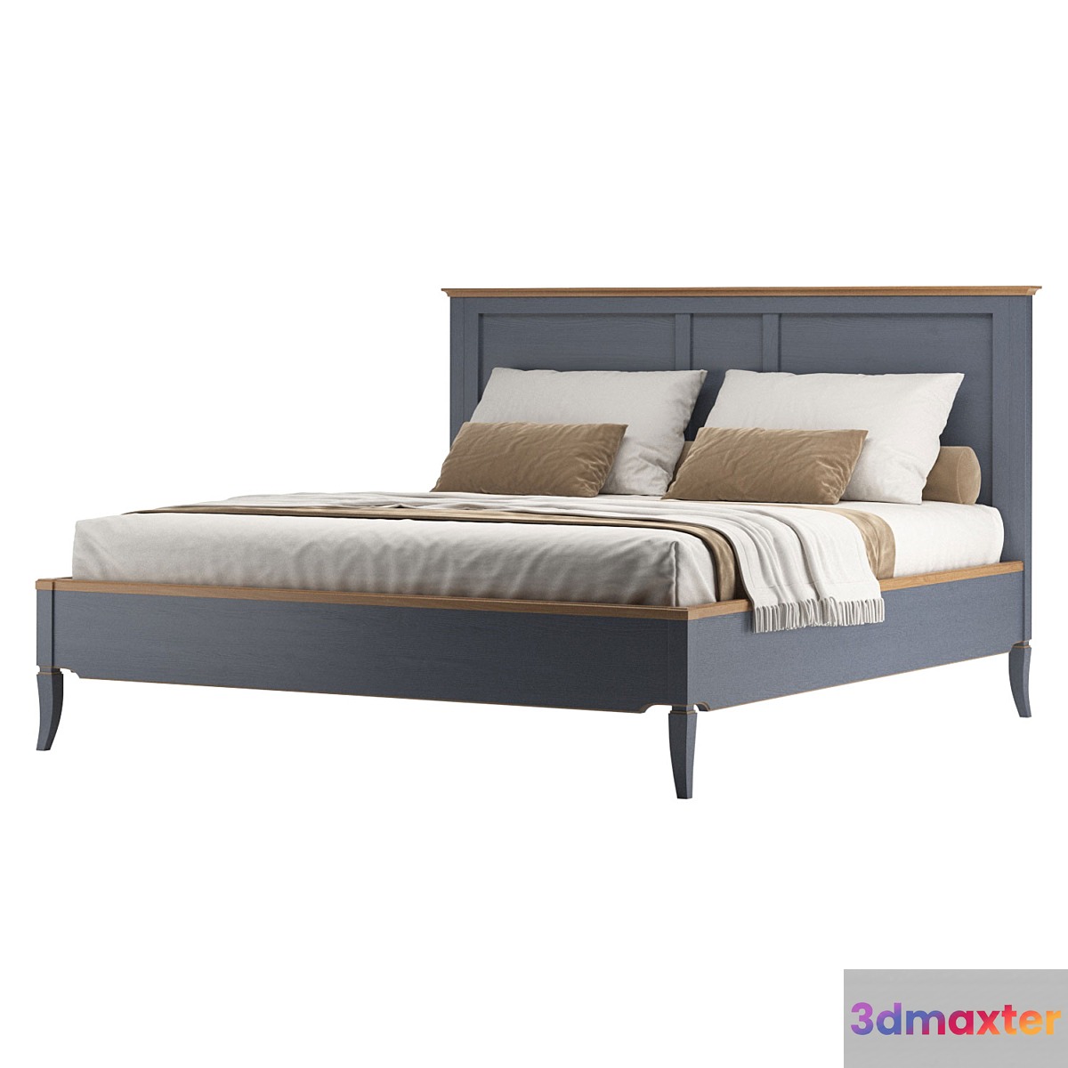 Bed Stuart Belfan 3D Max