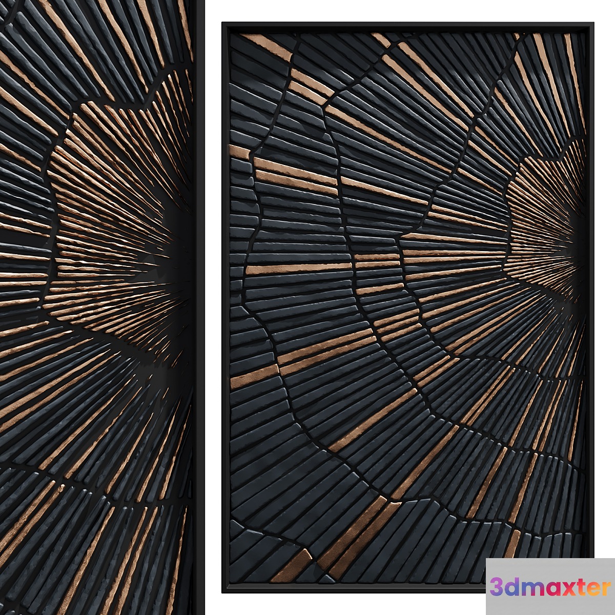 Decor panel 10 3D Max