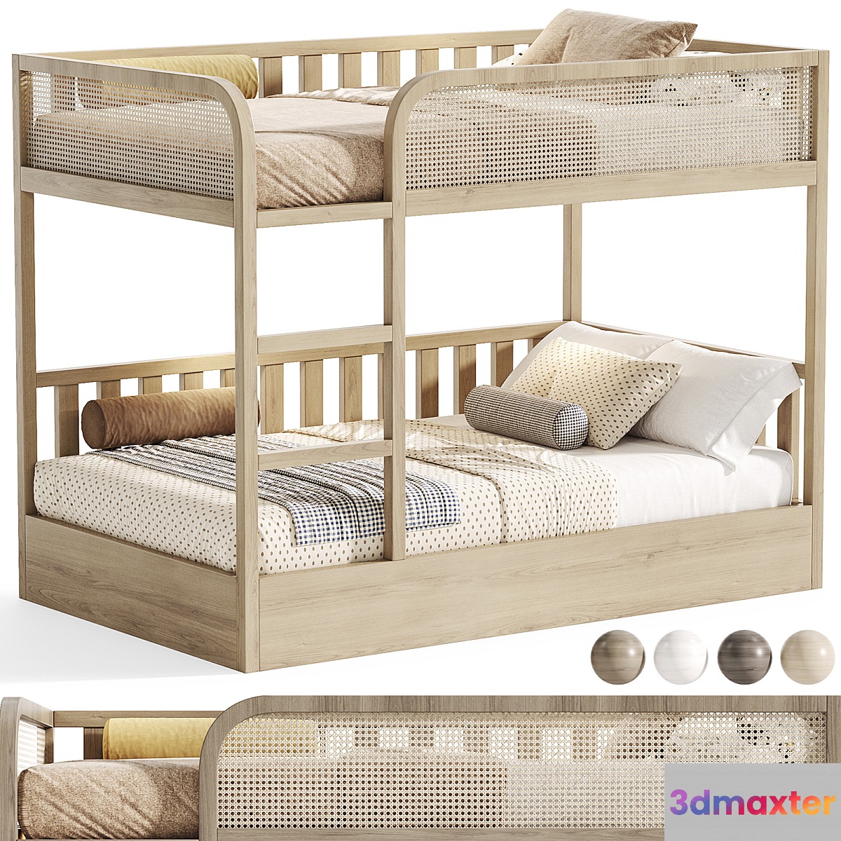 Cozy Kids bedroom 22 3D Max
