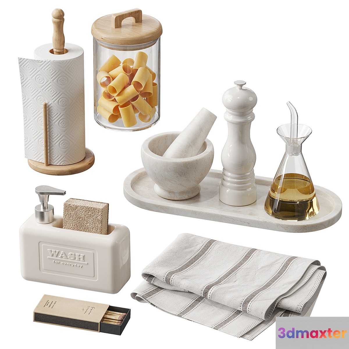 Zara Home kitchen decor NG3 - No.2 3D Max