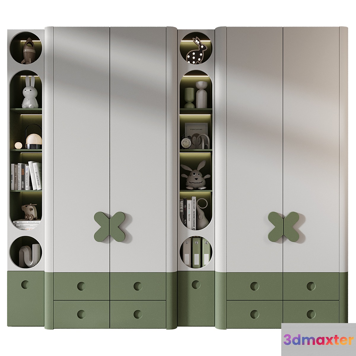 Furniture composition 783 3D Max