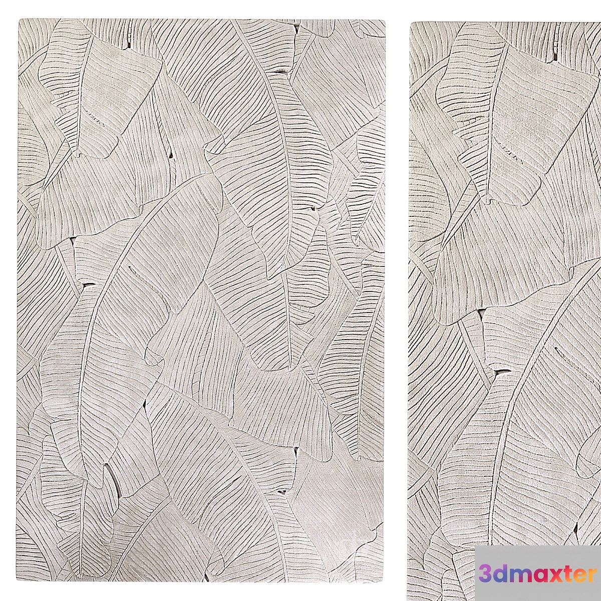 Palm Leaf CARPET 3D Max