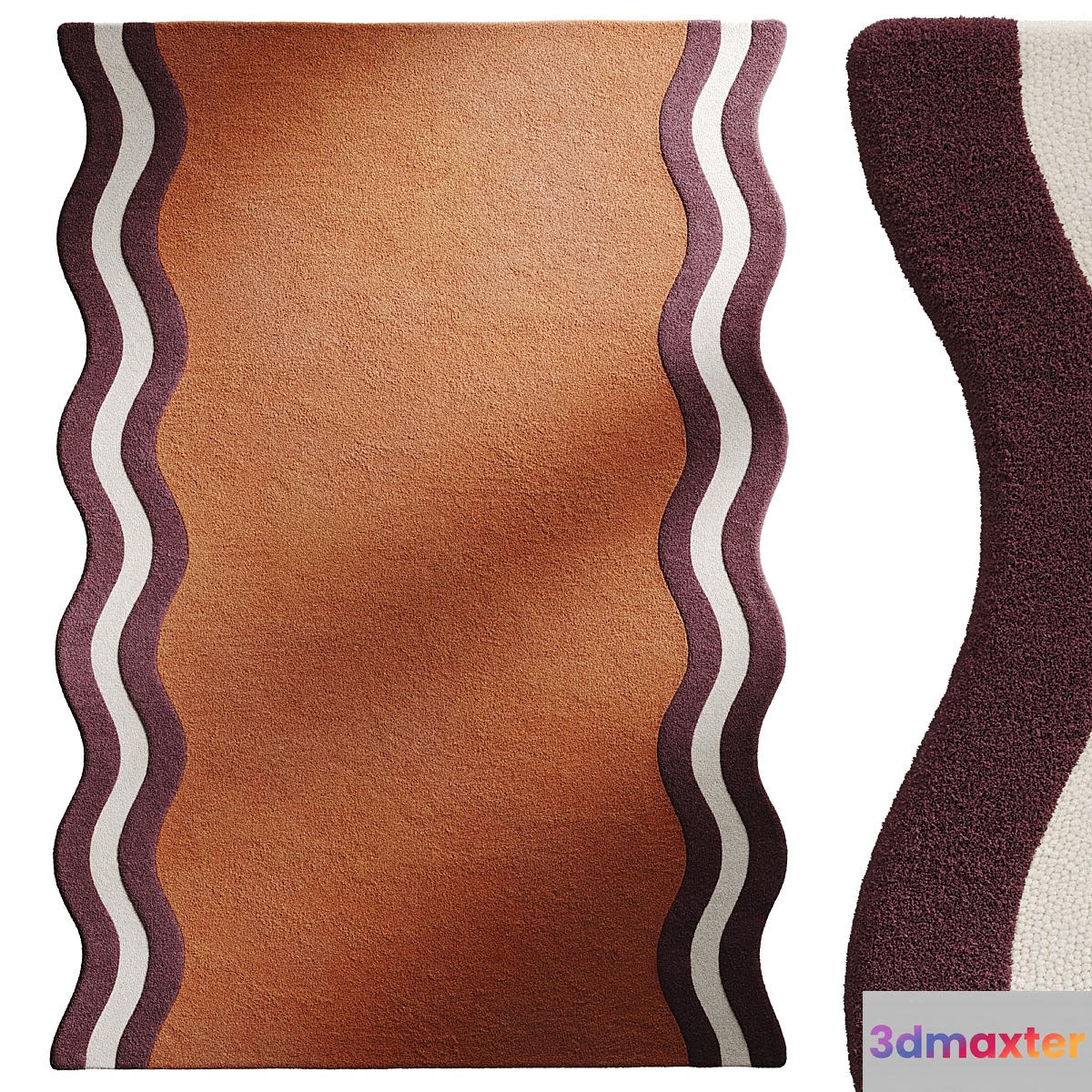 Carpet Othelo La Redoute 3D Max