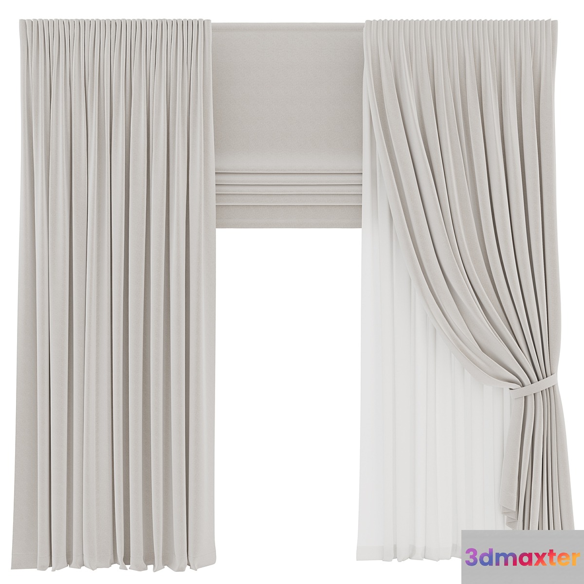 light curtains 3D Max