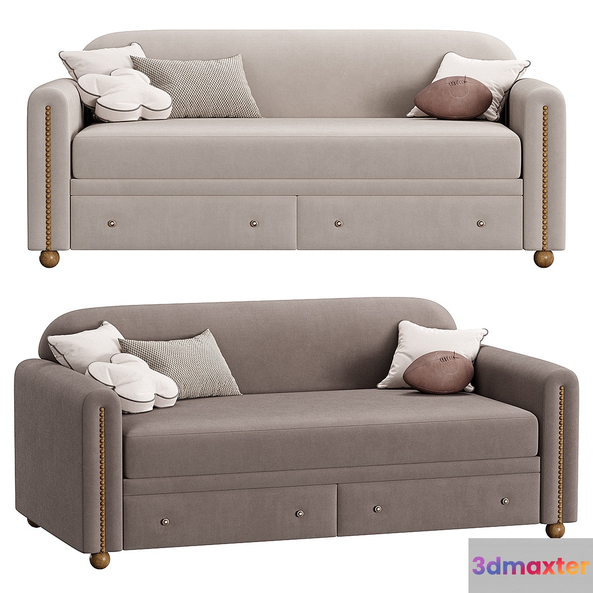 Bed Mola Manifesto 3D Max