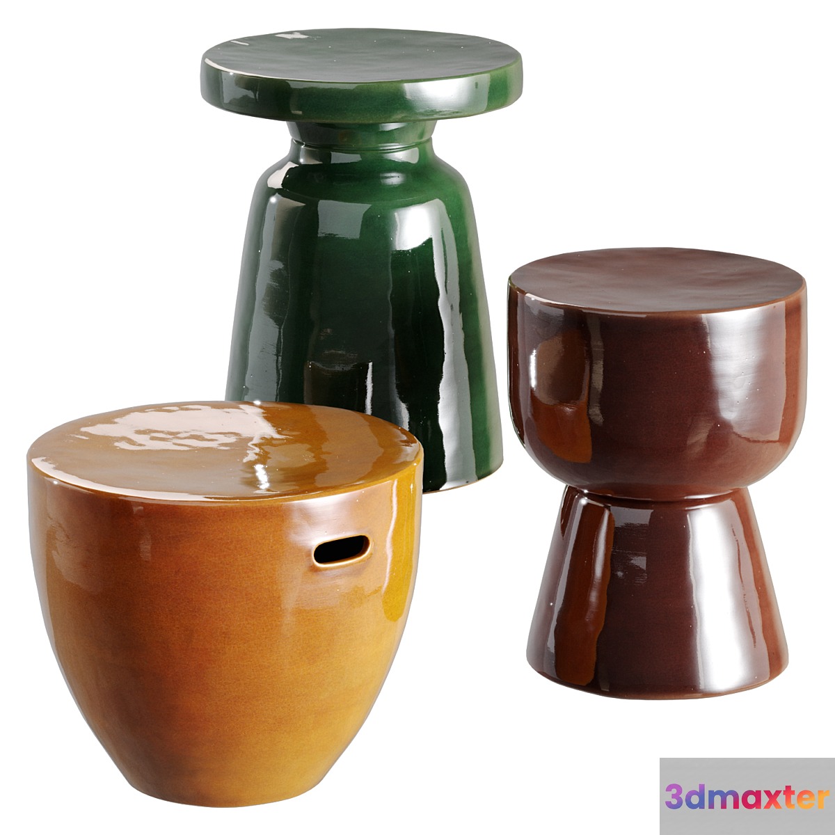 Mesquida coffee table set from Kave Home 3D Max