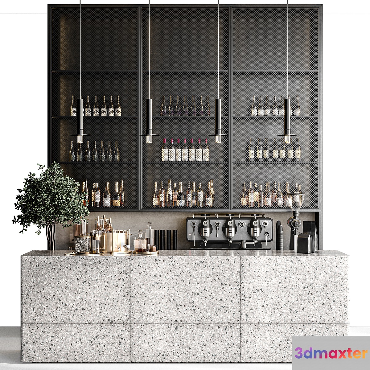 Elixir Bar 3D Max